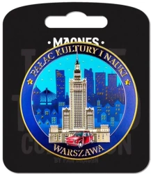 Magnes I love Poland Warszawa ILP-MAG-B-WAR-35 - Pan Dragon