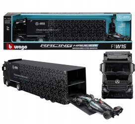 BBU 1:43 F1+SemiTruck-MercedesAMG Russell 18-38402 - Bburago