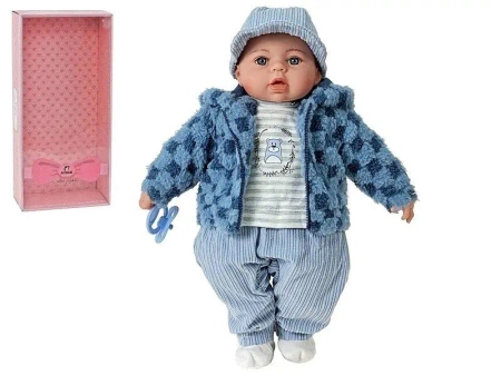 Lalka bobas śpiewa i mówi po polsku 45cm - ADAR