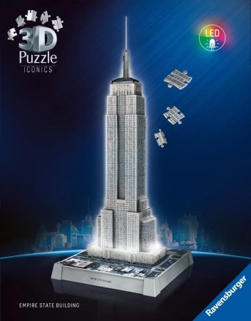 Puzzle 3D Iconics Empire State Building - Ravensburger