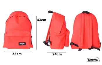 Plecak Sampack pomarańczowy - MP Main Paper