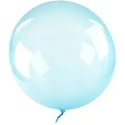 Balon Bubble niebieski - Arpex