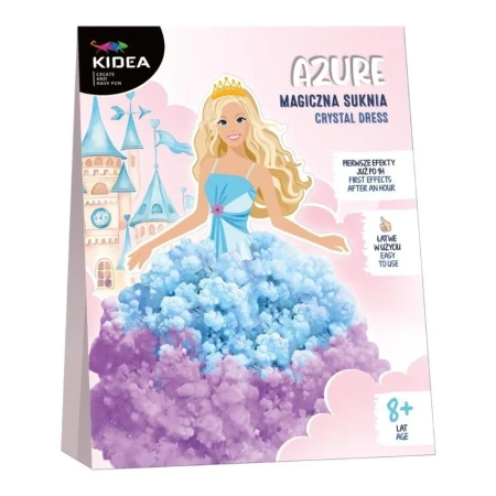 Księżniczka magiczna suknia Azure KIDEA - DERFORM