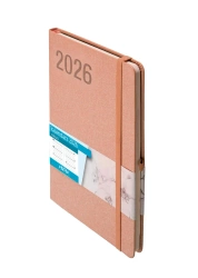 Kalendarz 2026 A5 Sakura miedziany TDW - -