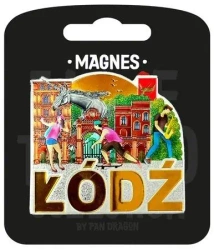 Magnes I love Poland Łódż ILP-MAG-C-LOD-30 - Pan Dragon