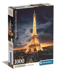 Puzzle 1000 Compact Tour Eiffel - Clementoni