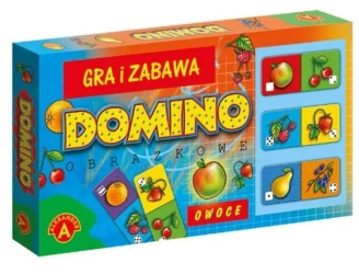 Domino obrazkowe - owoce ALEX - Alexander