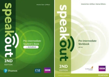 Speakout 2ND Edition Pre Intermediate Komplet Pearson - Antonia Clare, Wilson JJ