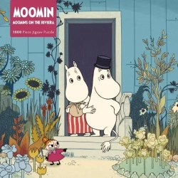 Puzzle 1000 Muminki Mama, Tata i Mała Mi - Praca zbiorowa