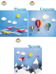 Kalejdoskop ucznia klasa 1 Pisanie+ Liczenie + Czytanie PAKIET WSIP - Anna Królik