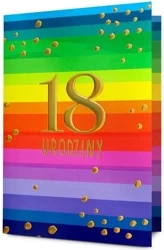 Karnet Urodziny 18 HM200-3197 - Pan Dragon