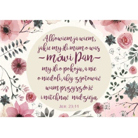 Magnes na lodówkę - Albowiem ja wiem - Szaron