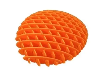 Gniotek antystresowy pomarańczowa 10cm - Leantoys