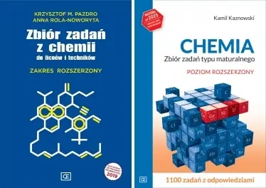 Pakiet: Zbiór zadań z chemii do liceów i techników. Zakres rozszerzony/ - Krzysztof M. Pazdro, Anna Rola-Noworyta