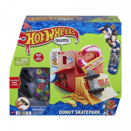 Zestaw Skate Donut Skatepark - Hot Wheels