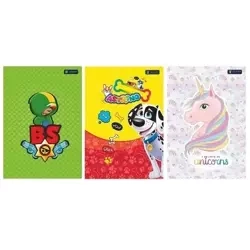 Zeszyt A4/32K trzy linie kolor (10szt) ASTRA - ASTRA papiernicze