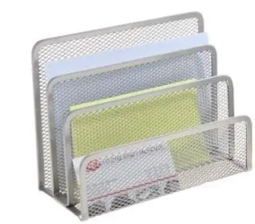 Półka na listy srebrna - NET