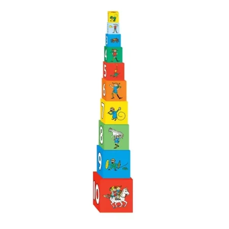 Wieża Kartonowa Piramida Pippi Langstrumpf - Barbo Toys