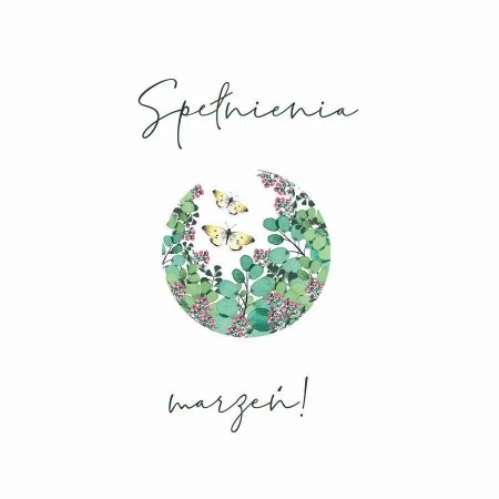 Karnet Swarovski kwadrat CL4012_PO Marzenia - Clear Creations