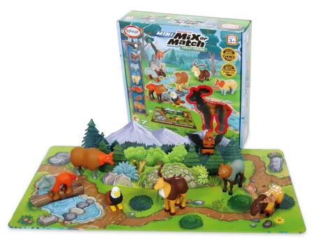 MalBlo Magnetic Mini Zwierzęta leśne - Klein
