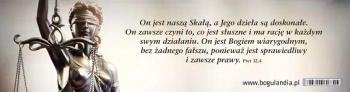 Zakładka do książki. On jest naszą Skałą