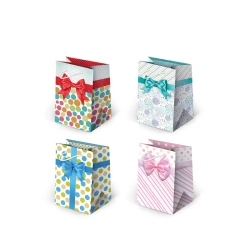 Torebki ozdobne T5-19 Kokardy jasne 10 sztuk - PAW S.C.