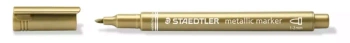 Marker dekoracyjny złoty metaliczny Staedtler 1 szt.