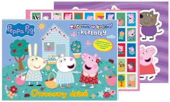 Peppa Pig Zabawa w kolory i kształty Owocowy dzień - praca zbiorowa