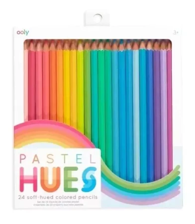 Kredki ołówkowe pastelowe Pastel Hues 24 kolory - ooly