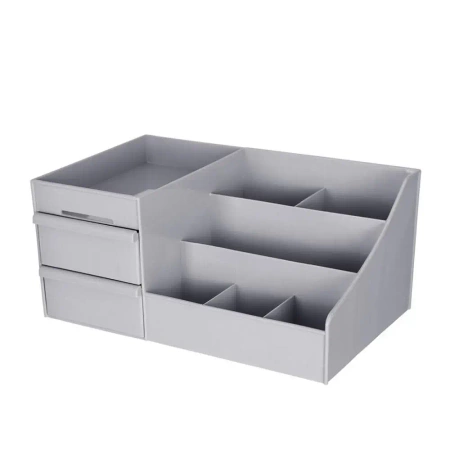 Przybornik na biurko grey 35x21,5x16,5cm - Dalprint