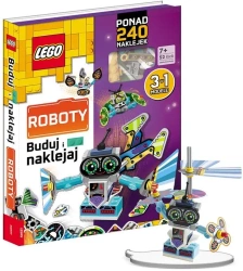 Lego Books. Buduj i naklejaj: Roboty - praca zbiorowa