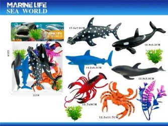 Zwierzęta morskie 6szt - Merkpol