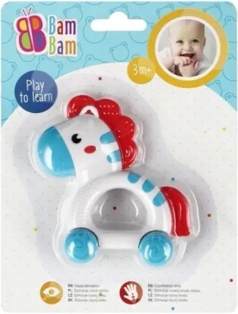 Grzechotka zebra BAM BAM - BAM BAM