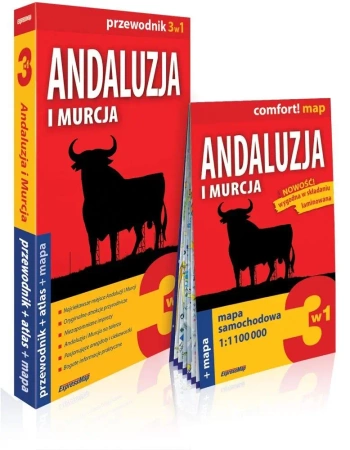Comfort! map Andaluzja i Murcja 3w1 w.2023 - Piotr Jabłoński, Anna Marchlik