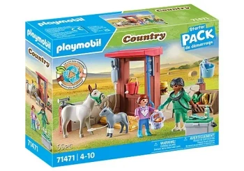 Playmobil Weterynarz z osiołkami 71471