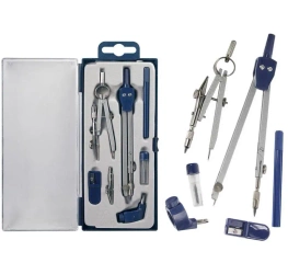 Cyrkiel metalowy 7-elementowy - Titanum