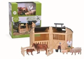 Zestaw z farmerem i stodołą - Collecta