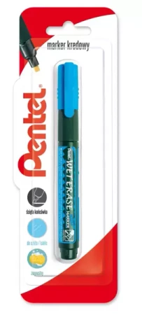 Marker kredowy SMW26 niebieski 1 szt. - PENTEL