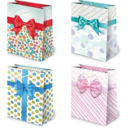 Torebki ozdobne T4-42 Kokardy Cukierkowe 10 sztuk - PAW S.C.