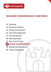 audiobook Aleje Ujazdowskie. Szlakiem warszawskich zabytków - Ewa Chęć