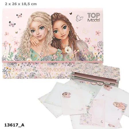 Papeteria w teczce Top Model Summer Feeling 13617A - DEPESCHE