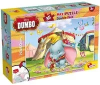 Puzzle dwustronne maxi Dumbo 35 - Lisciani