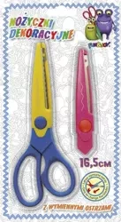 Nożyczki dekoracyjne 16,5cm +1 ostrze - Titanum