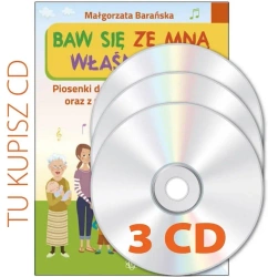 Baw się ze mną Właśnie tak. Płyty CD - Małgorzata Barańska