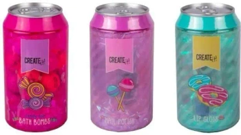 Puszka z kosmetykami Candy mix CREATE IT! - Canenco