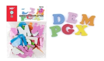 Naklejki z pianki literki - MP Main Paper