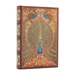Kalendarz książkowy mini 2026 Hafiz's Peacocks - Paperblanks