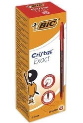 Długopis Cristal Exact czerwony (20szt) - BIC