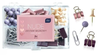 Zestaw biurowy Nude 84el - INTERDRUK