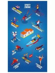 Naklejki Sporty zimowe - Ranok-Creative